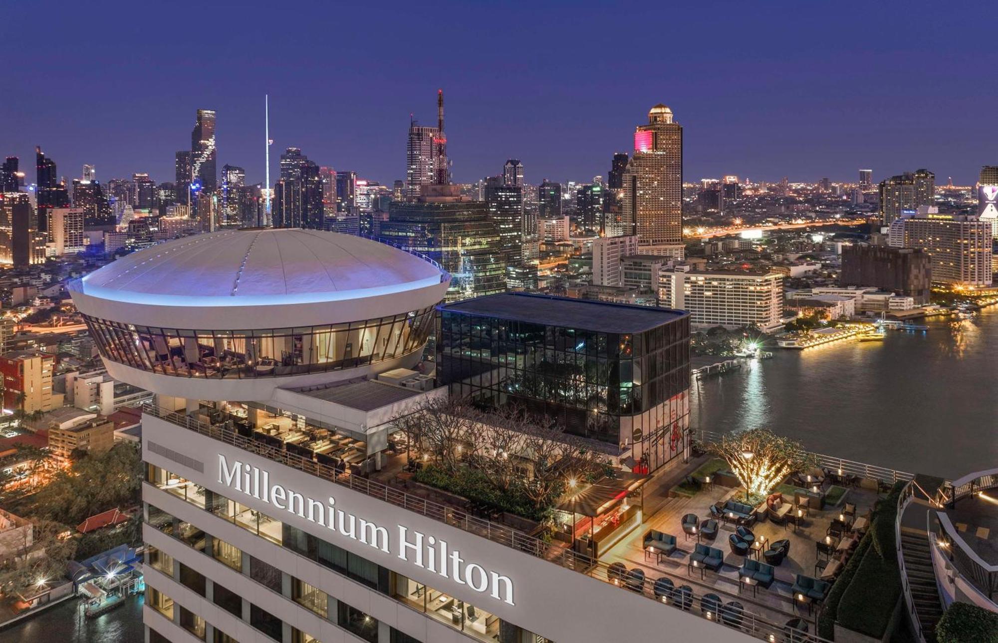 Millennium Hilton Bangkok Hotel Exterior foto