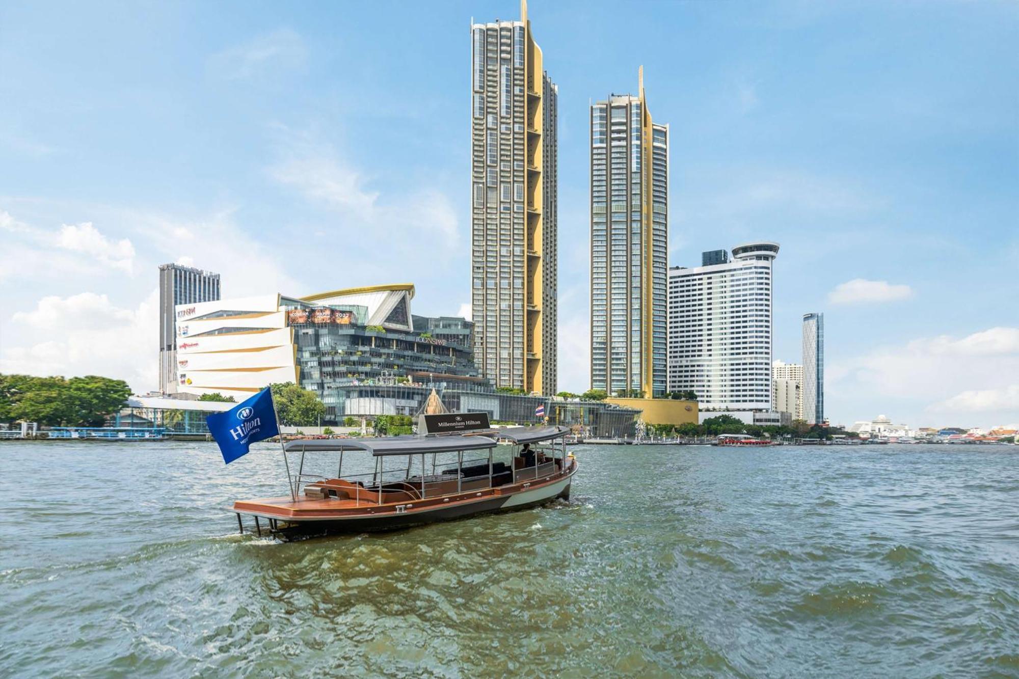 Millennium Hilton Bangkok Hotel Exterior foto