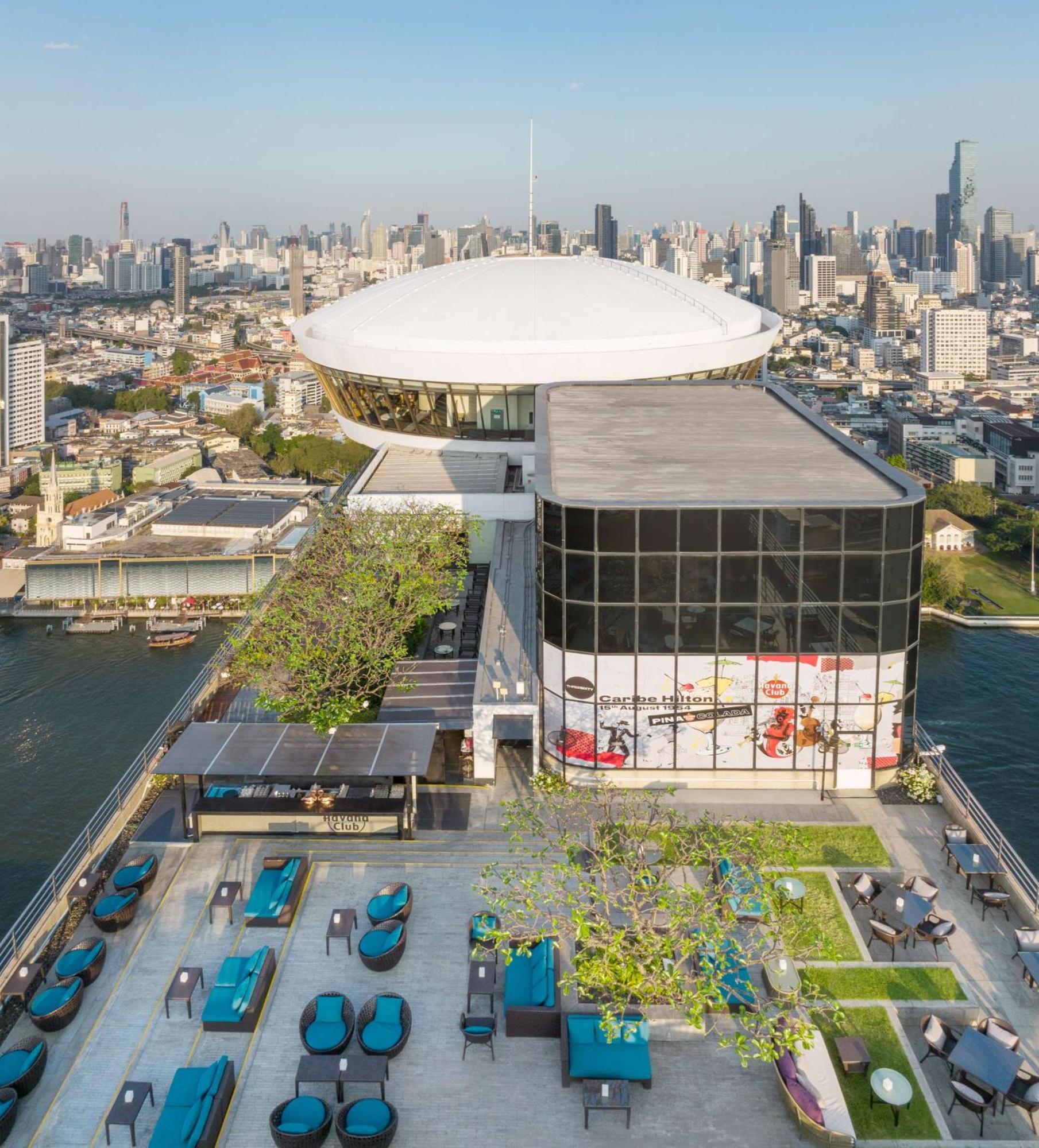 Millennium Hilton Bangkok Hotel Exterior foto